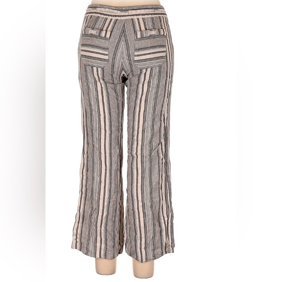 Rewind Stripped Linen Pants - Picture 2 of 8